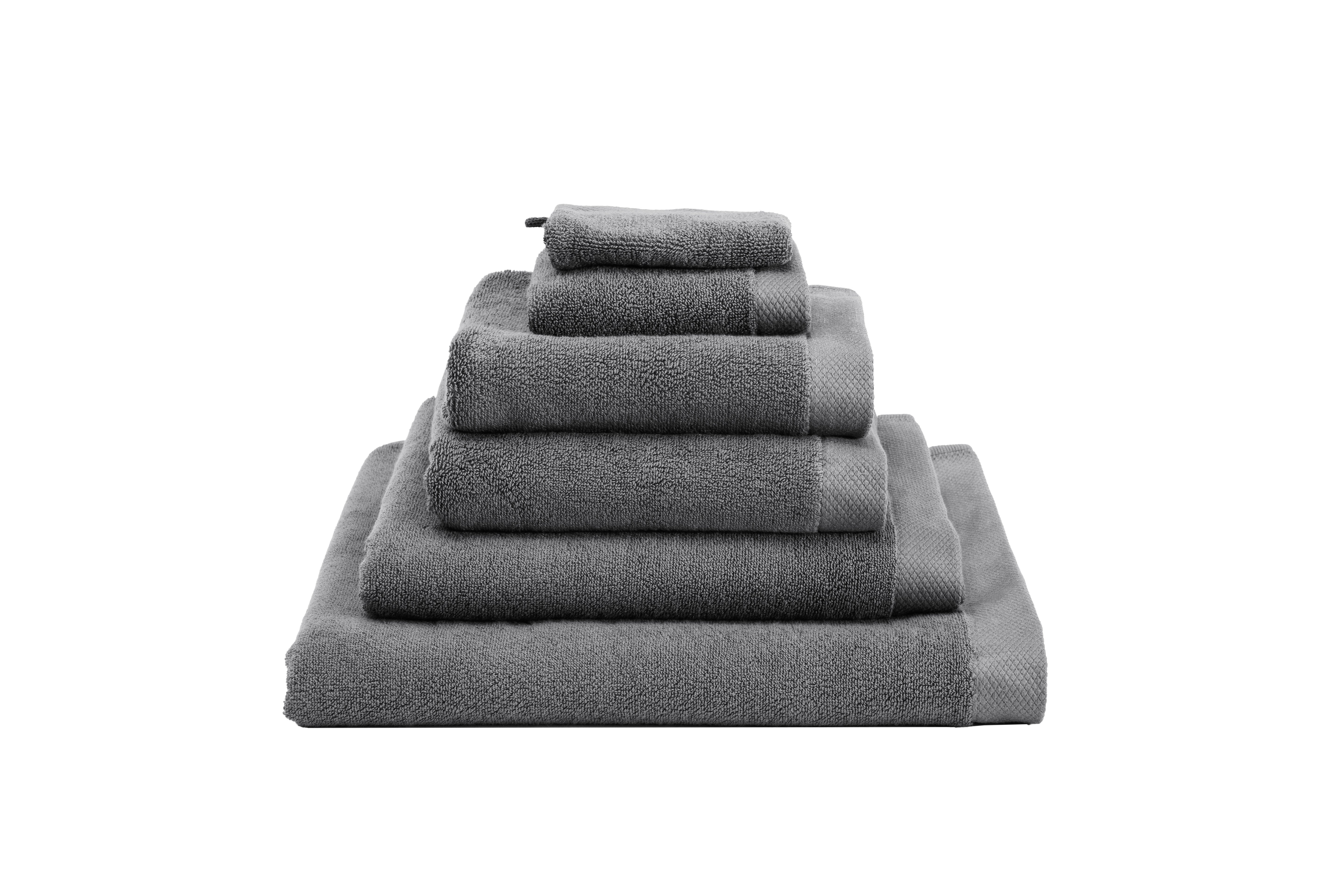 Heckettlane badtextiel Premium Classic Anthracite