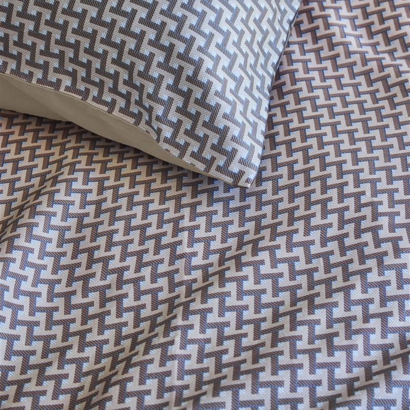 Beddinghouse Dekbedovertrek Tencel Alvaro Blauw