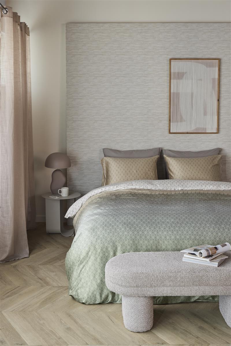 Beddinghouse Dekbedovertrek Tencel Ariel Blauw Groen