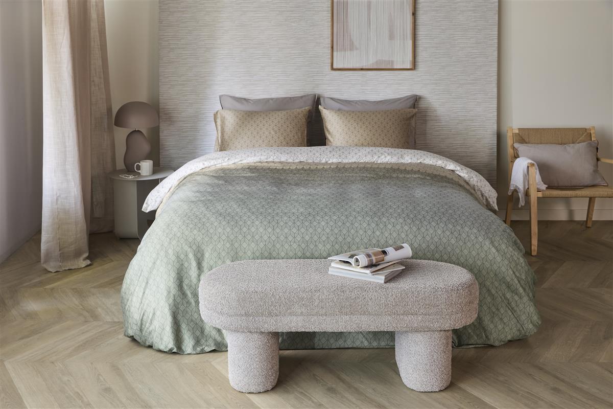 Beddinghouse Dekbedovertrek Tencel Ariel Blauw Groen