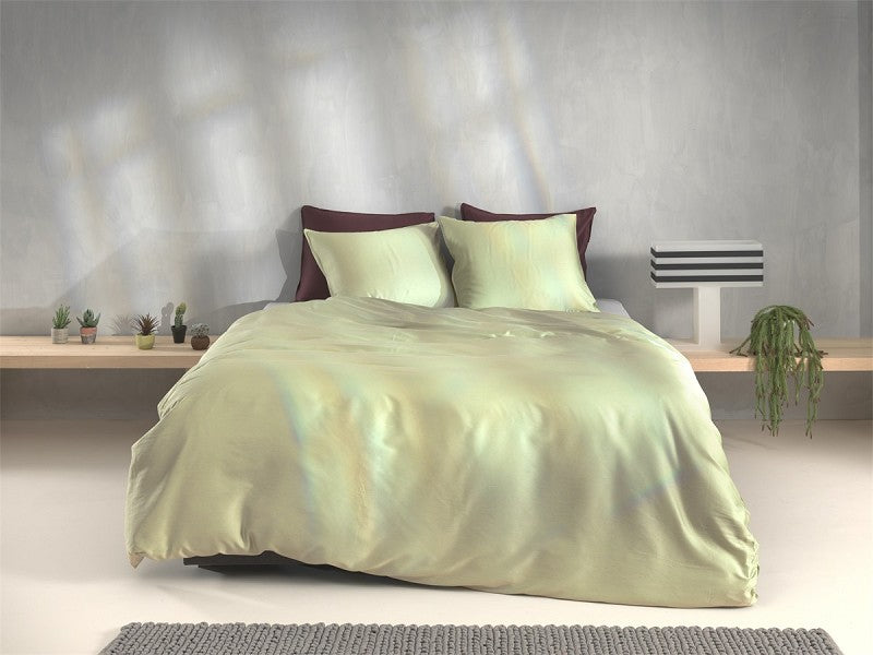 Zo Home Dekbedovertrek Percale Percalle Aloe Green