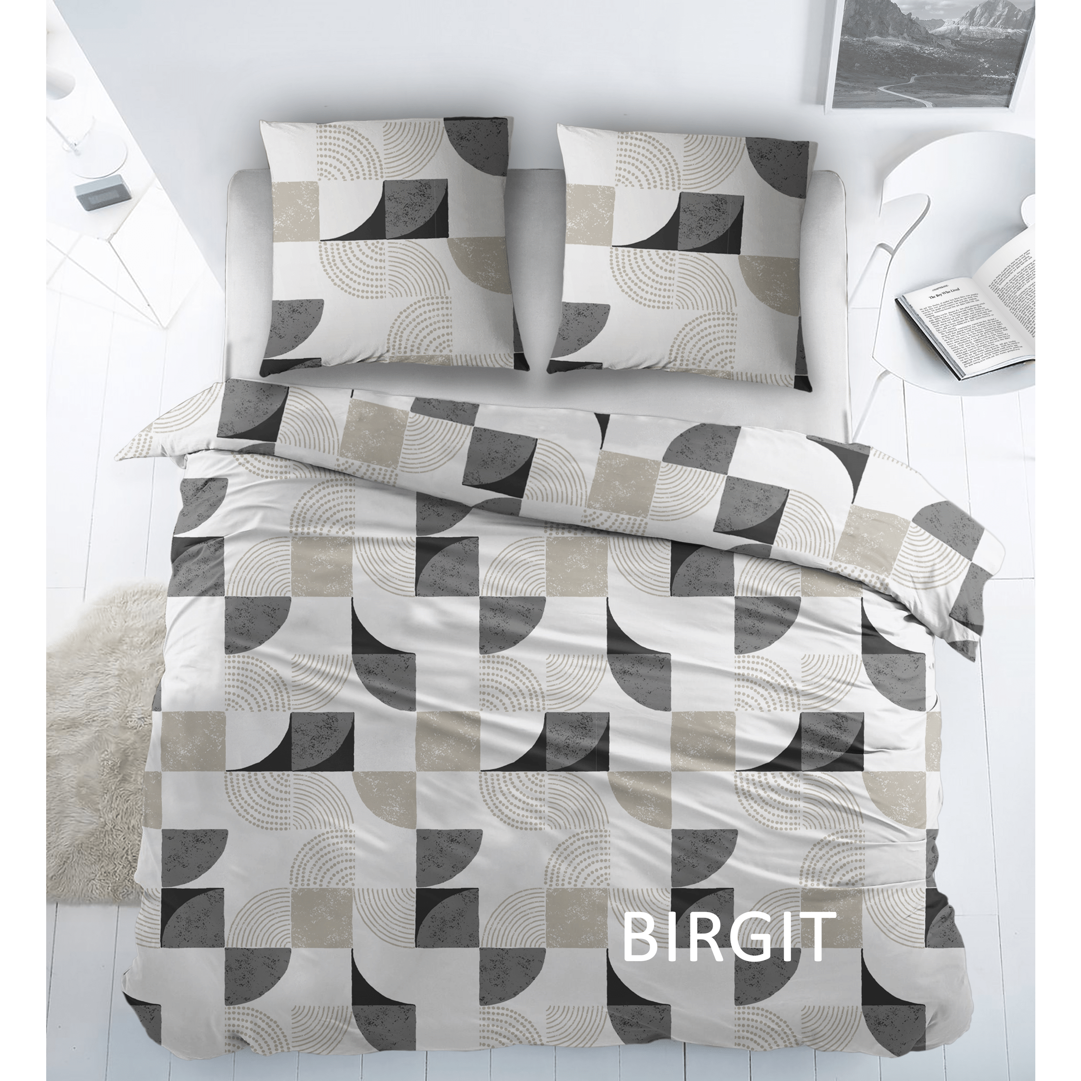 Cottons Dekbedovertrek Katoen Birgit Bleu