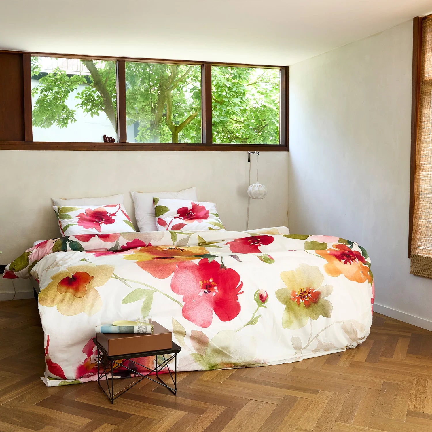 Cinderella Dekbedovertrek Katoen Flore - Roze