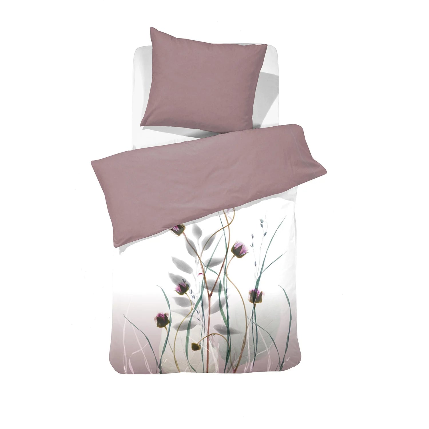 Cinderella Dekbedovertrek Satijn Meadow - Paars