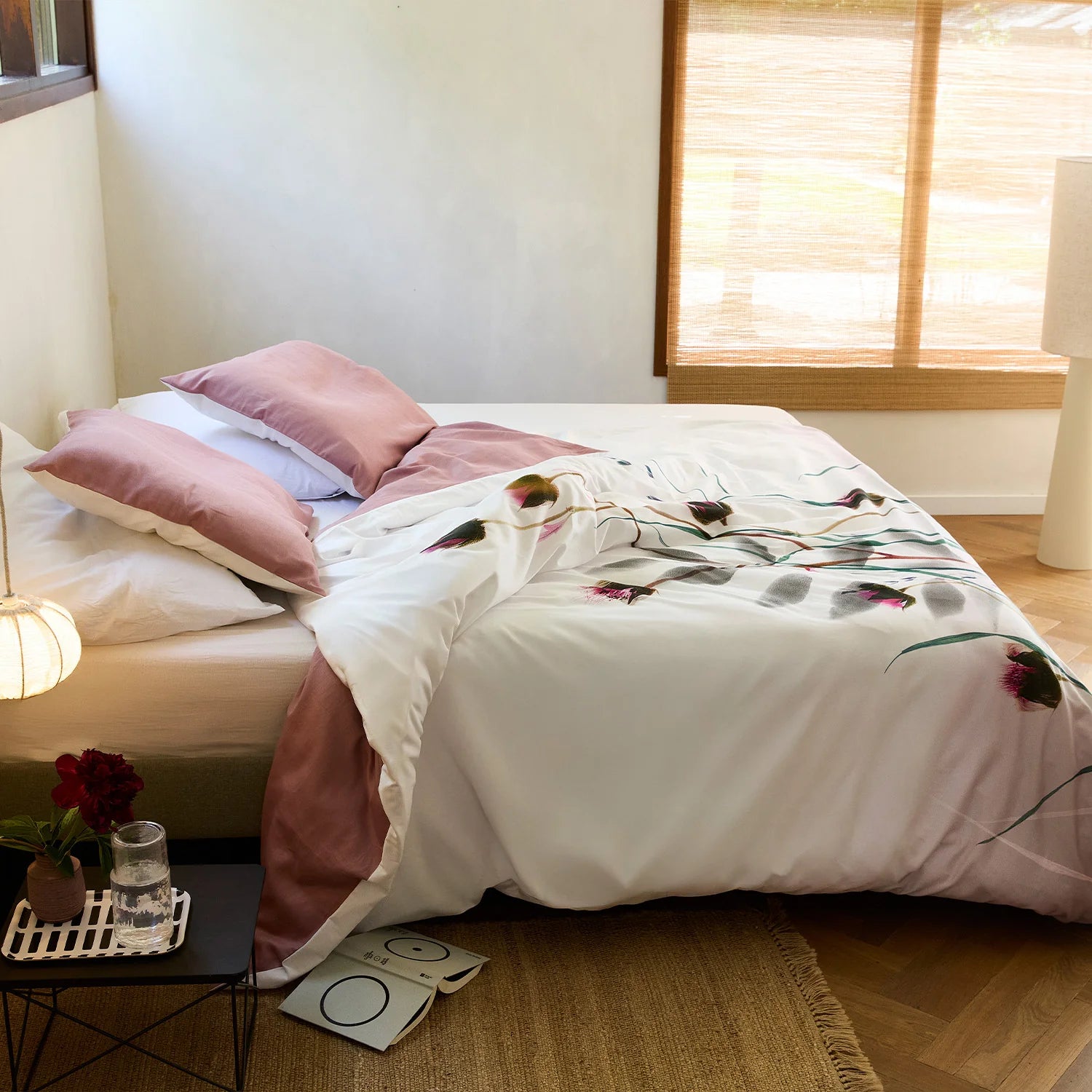 Cinderella Dekbedovertrek Satijn Meadow - Paars