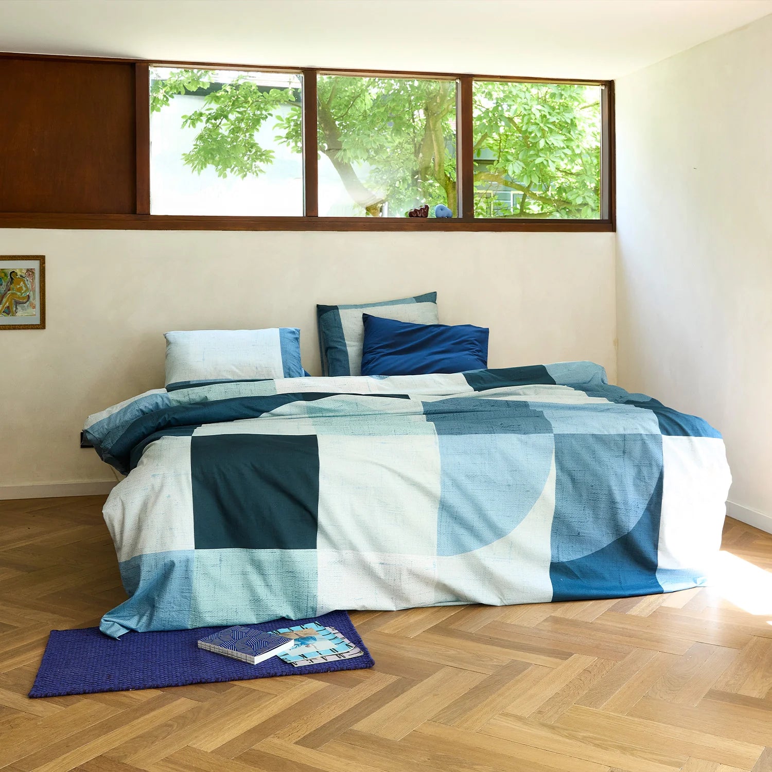 Cinderella Dekbedovertrek Katoen Rune - Blauw