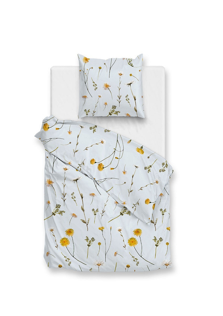 Zo Home Dekbedovertrek Katoen Savio Powder Blue