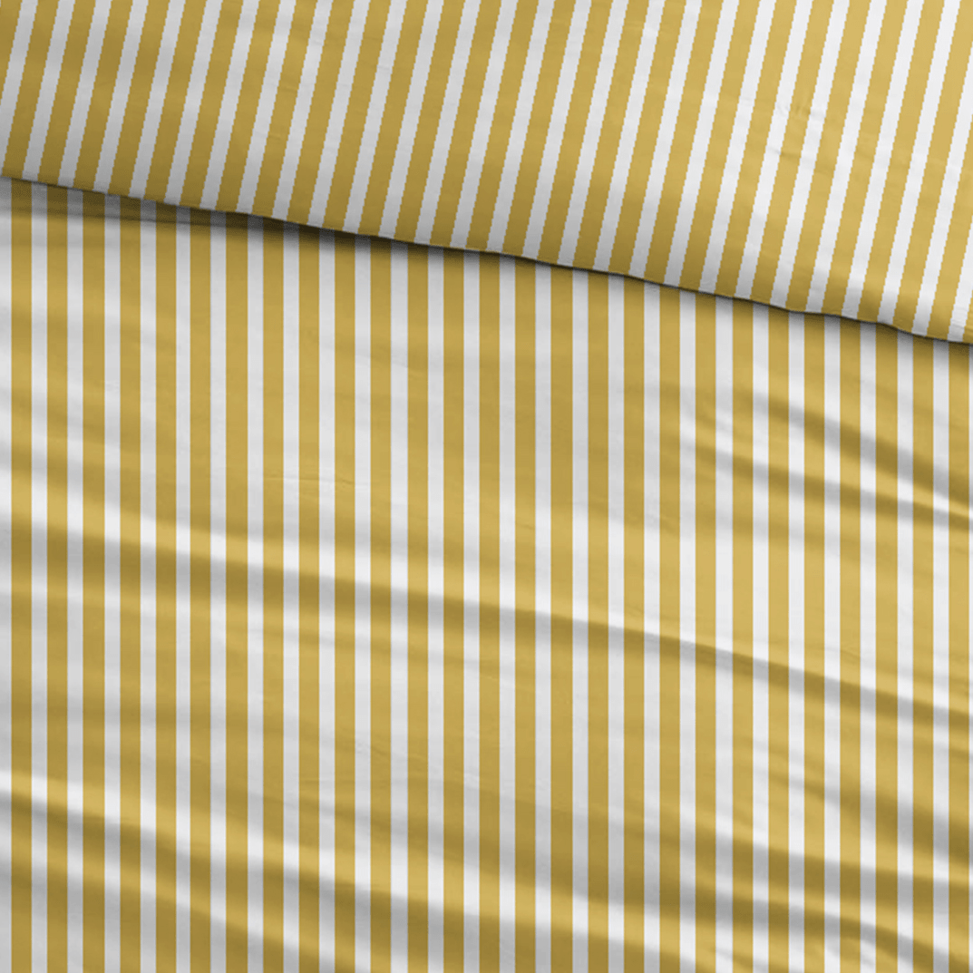 Sleepnight Dekbedovertrek Katoen Carine Yellow