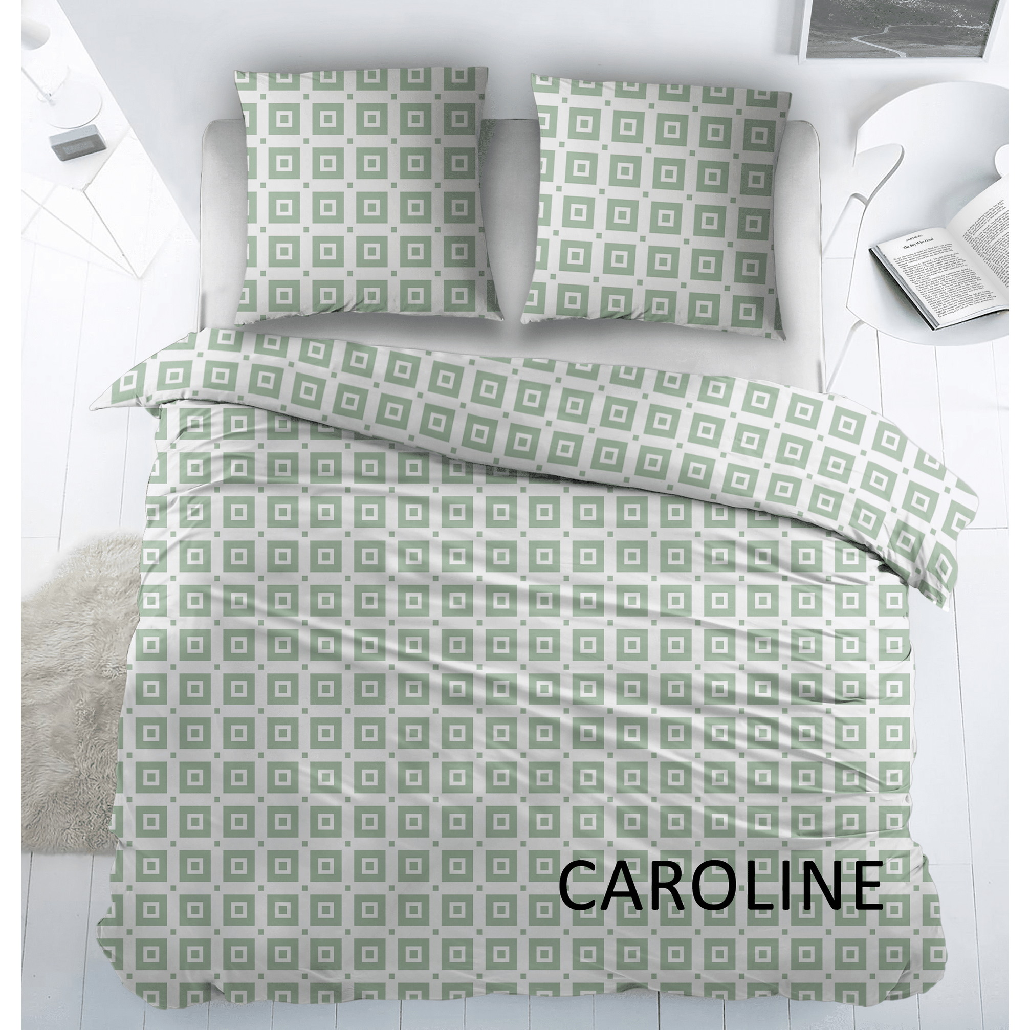 Sleepnight Lakenset Katoen Caroline Green
