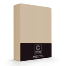 Cascina Colorini hoeslaken hoek 45cm percale, Sand