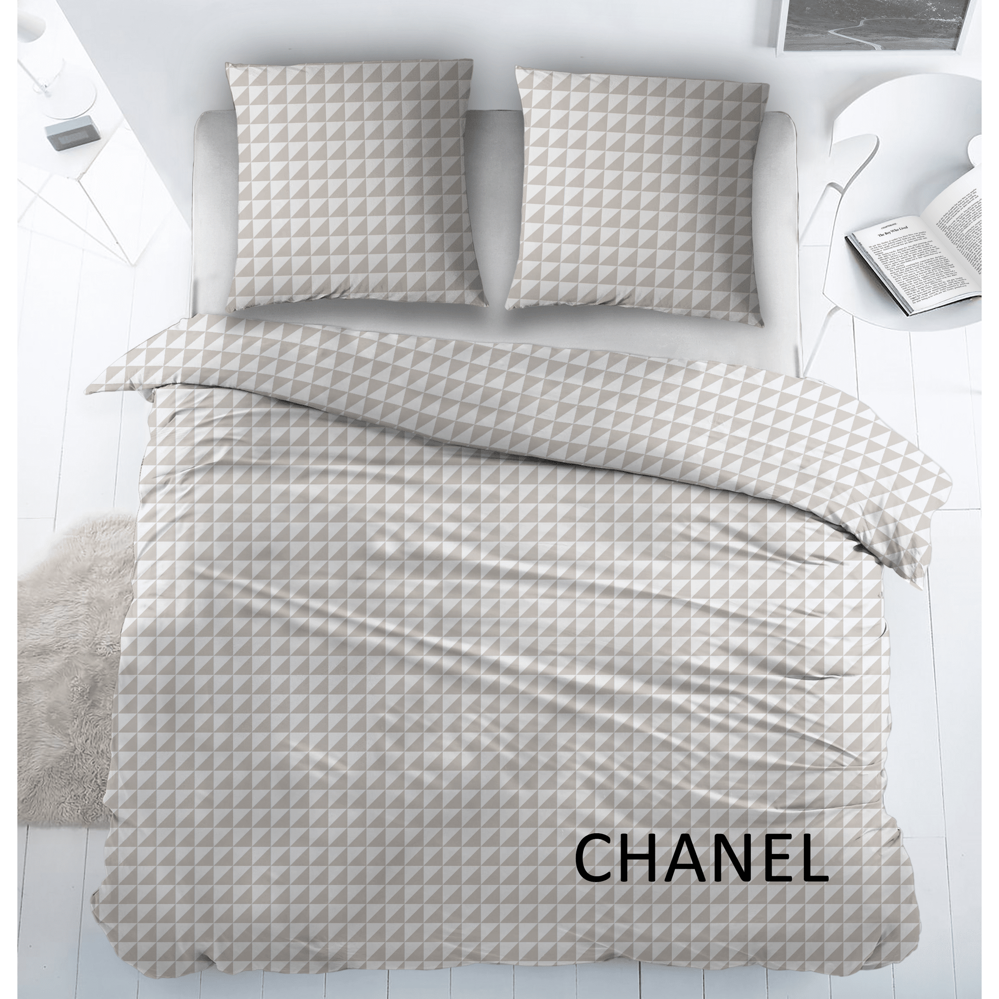 Sleepnight Dekbedovertrek Katoen Chanel Beige