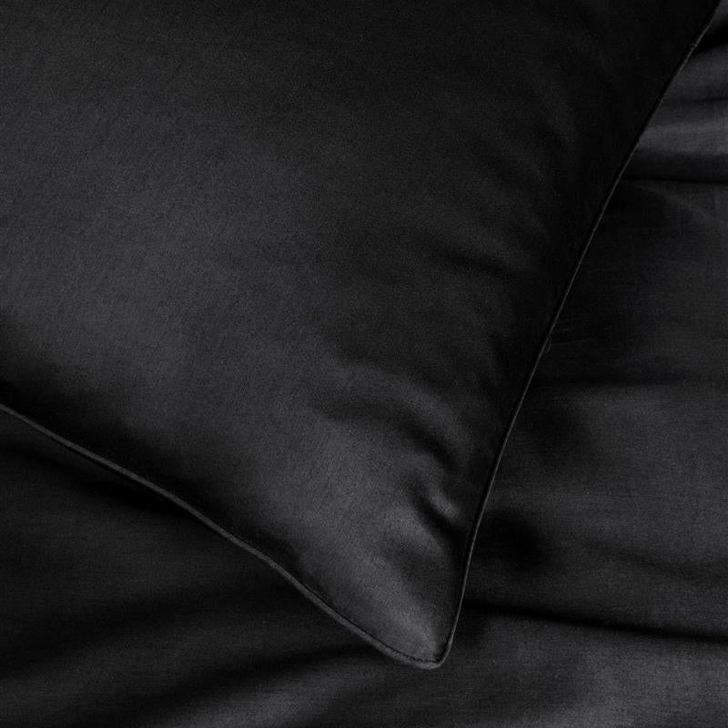 Beddinghouse Dekbedovertrek Tencel Change Zwart