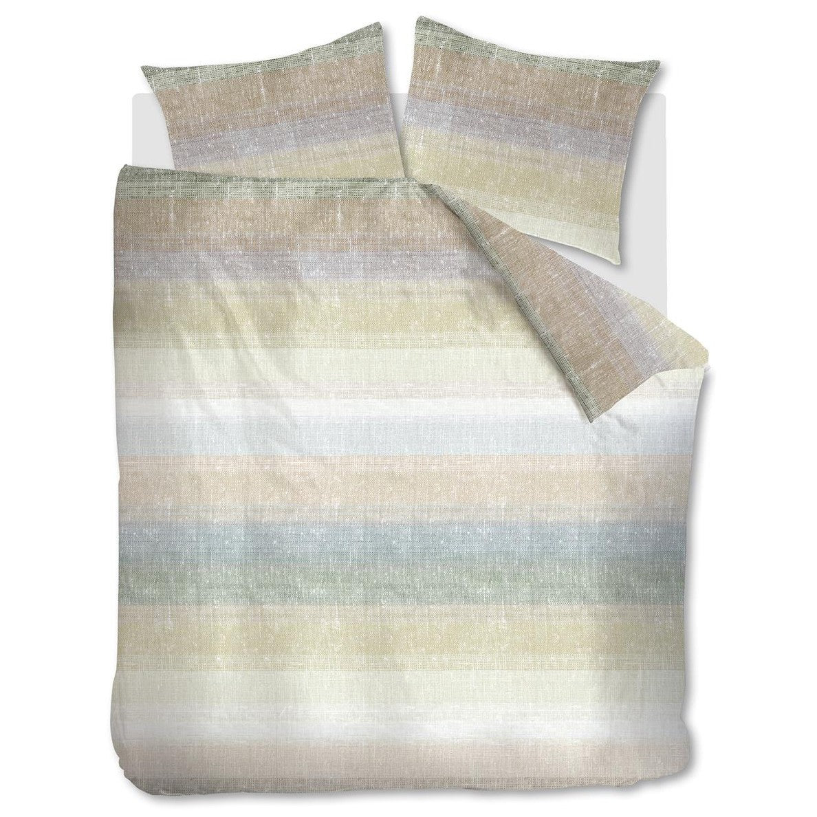 Ariadne at Home Dekbedovertrek Katoen Colour Harmony Blauw Groen