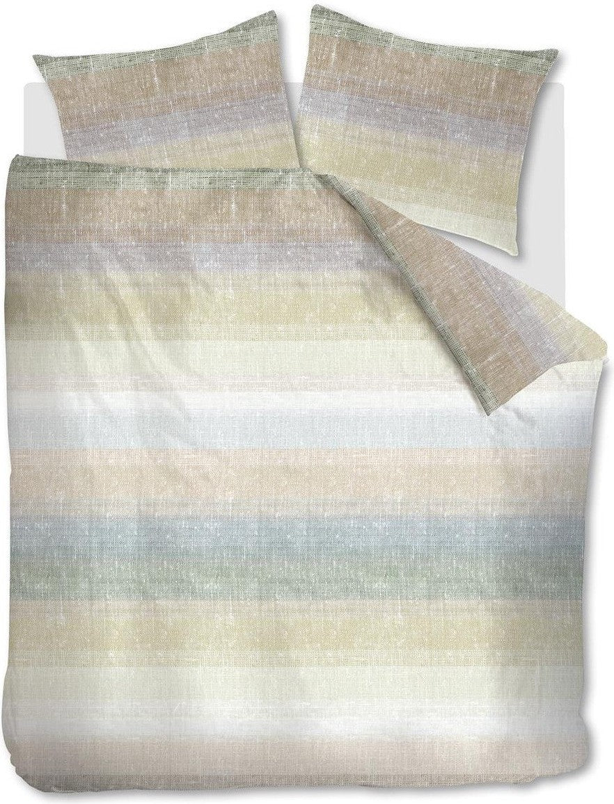 Ariadne at Home Dekbedovertrek Katoen Colour Harmony Blauw Groen