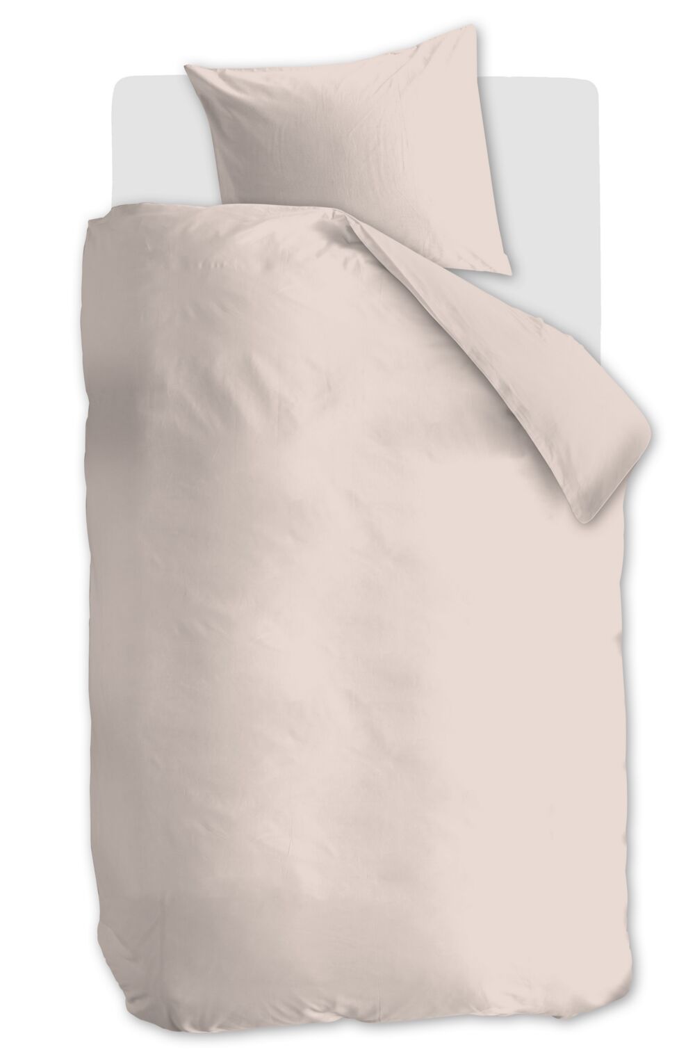 Ambiante Kussenslopen Katoen Cotton Uni Licht roze (2 stuks)