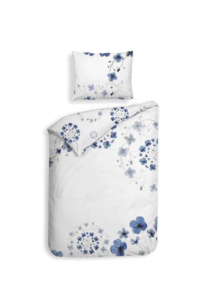 Heckettlane Bettbezug Satin Zoe Weiß