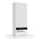 Romanette topper hoeslaken double jersey Silver