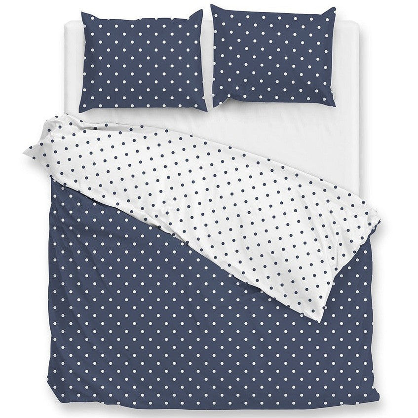 Zo Home Dekbedovertrek Katoen Punta di Cotone Martitime Blue