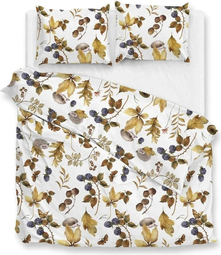 Zo Home Dekbedovertrek Flanel Castagno