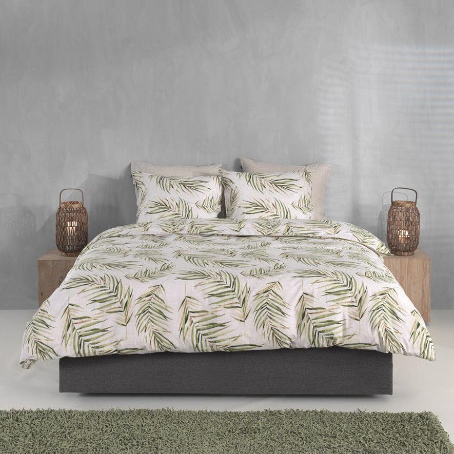 Zo Home Dekbedovertrek Palma Katoen - Bedtextielonline.be