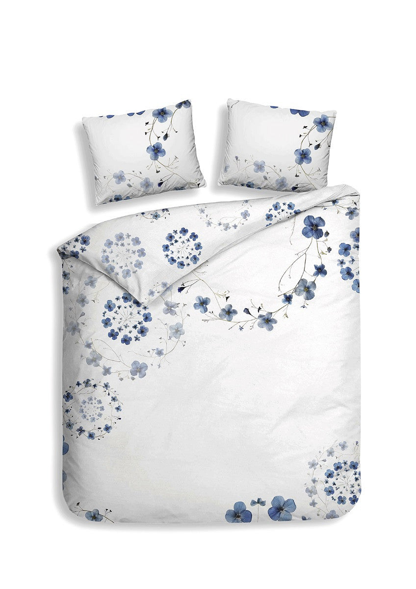 Heckettlane Bettbezug Satin Zoe Weiß