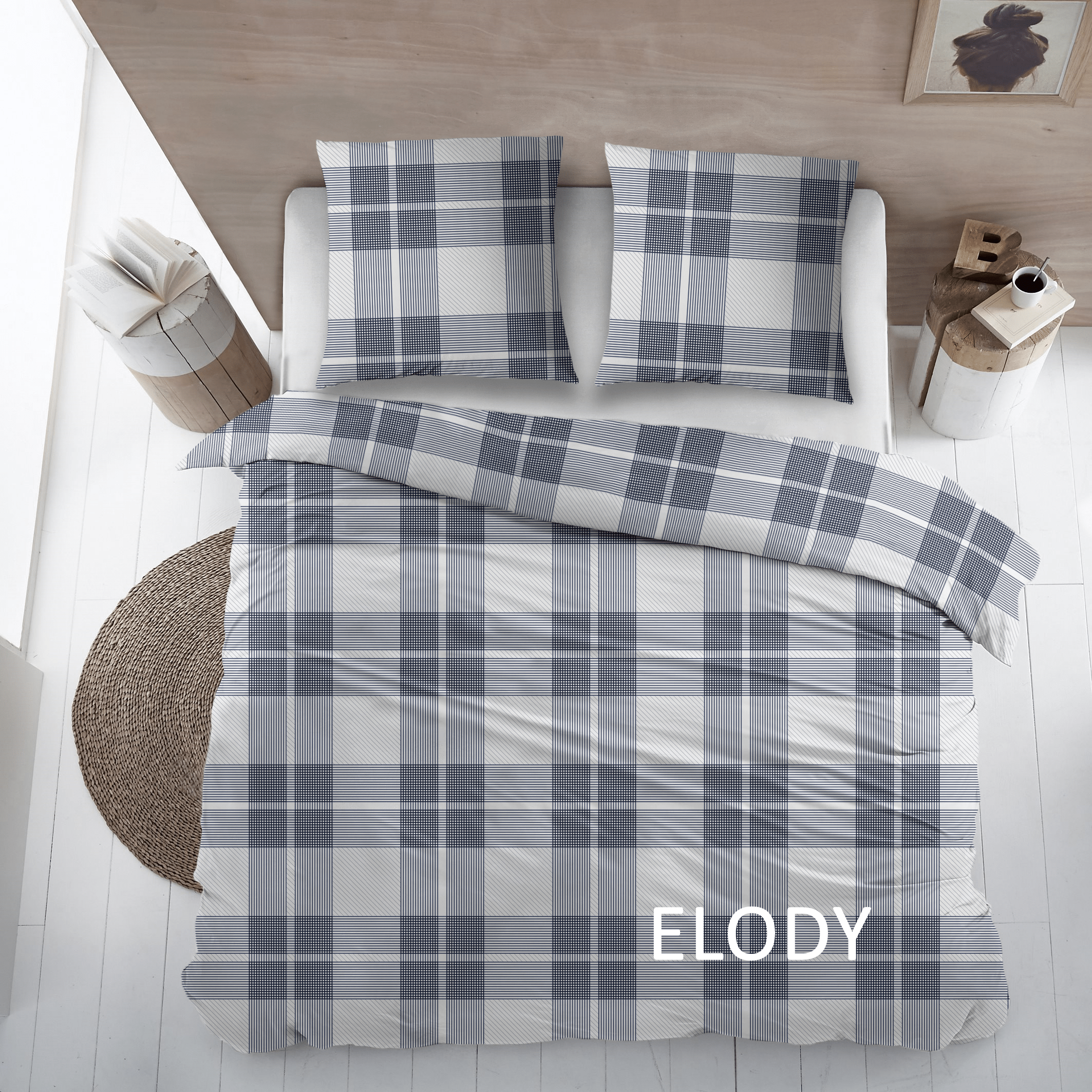 Sleepnight Dekbedovertrek Flanel Elody