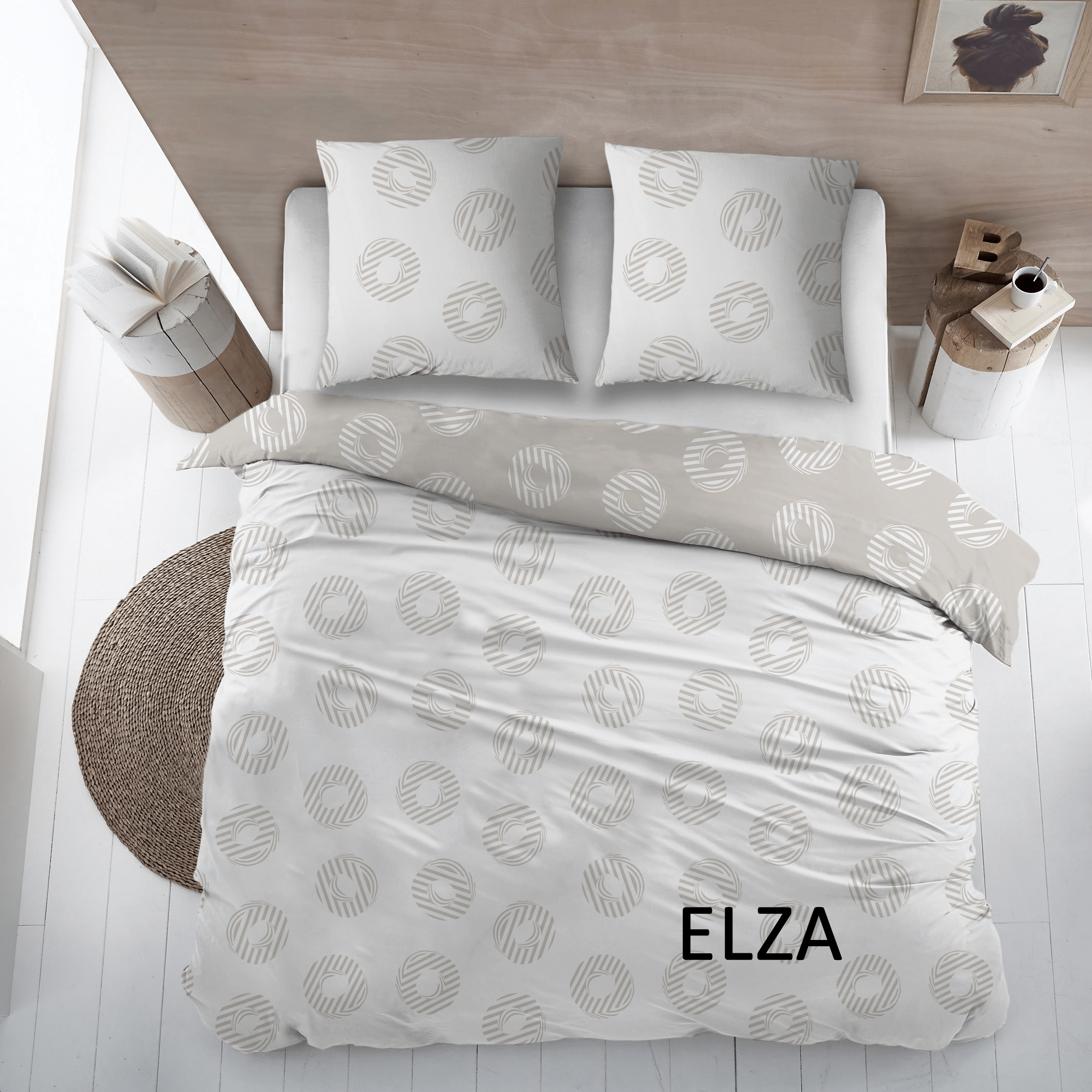 Sleepnight Dekbedovertrek Flanel Elza