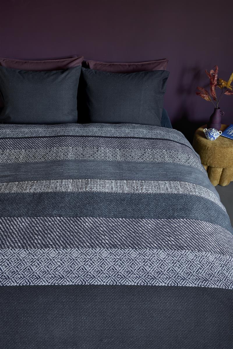 Beddinghouse Dekbedovertrek Flanel Enzo Blue