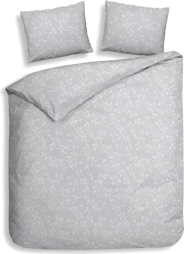 Heckettlane Dekbedovertrek Flanel Alloro Light Grey