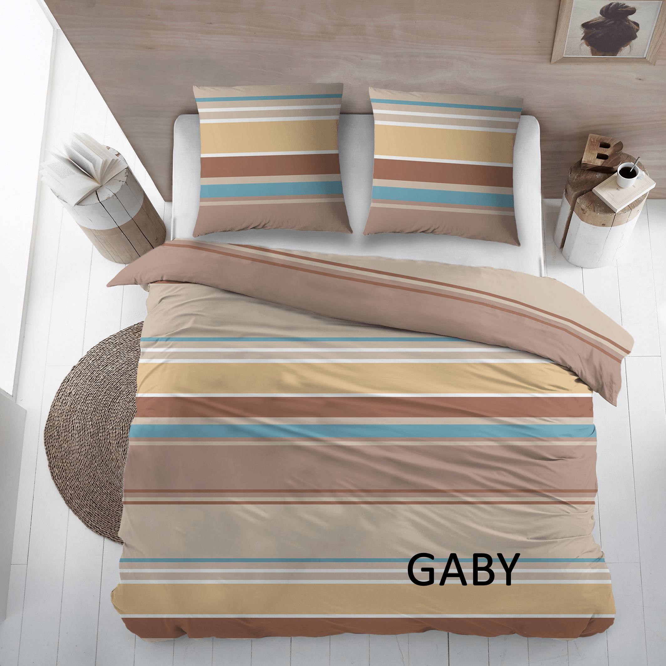 Sleepnight Dekbedovertrek Flanel Gaby