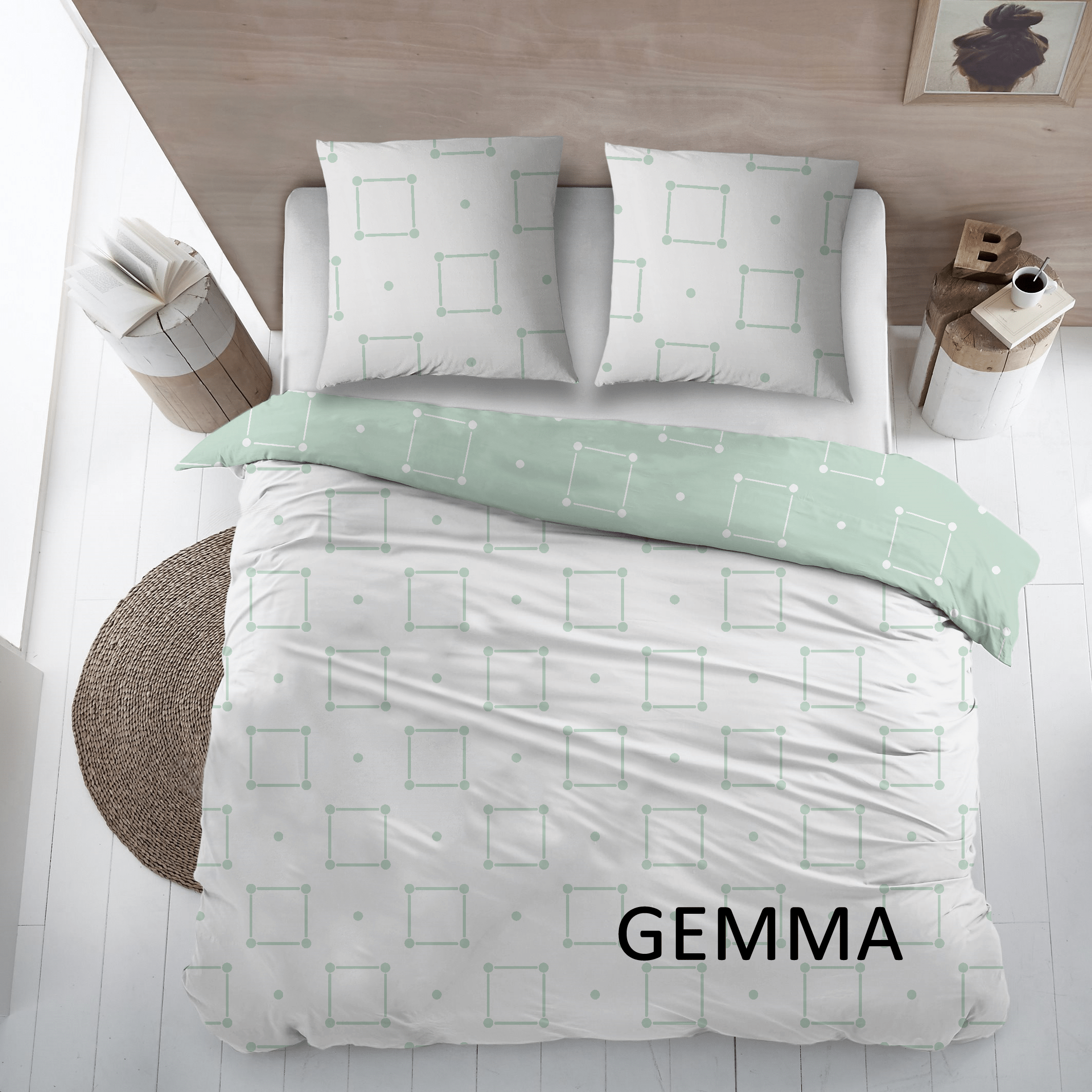 Sleepnight Dekbedovertrek Flanel Gemma