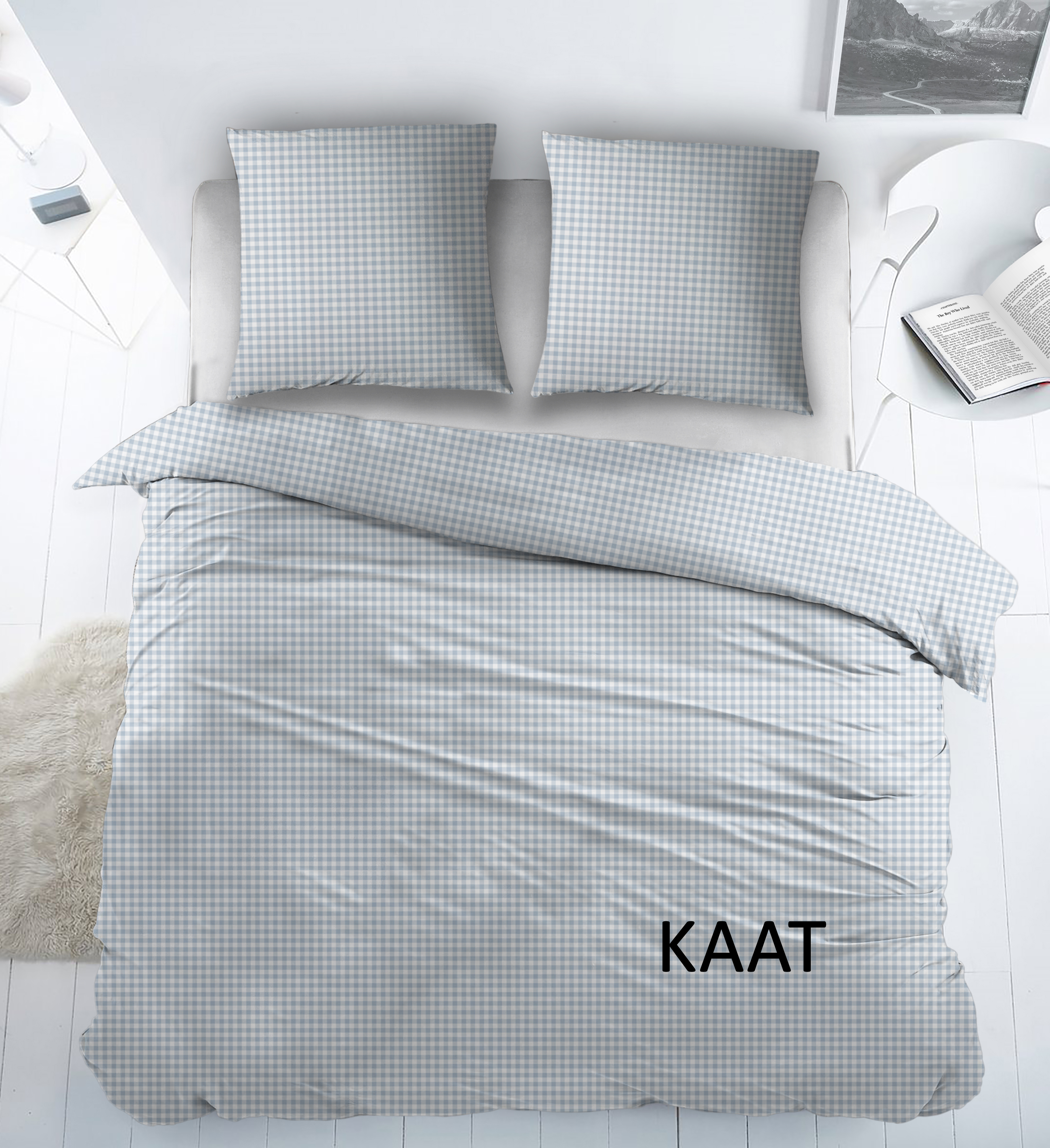 Sleepnight Lakenset Katoen Kaat - Blauw