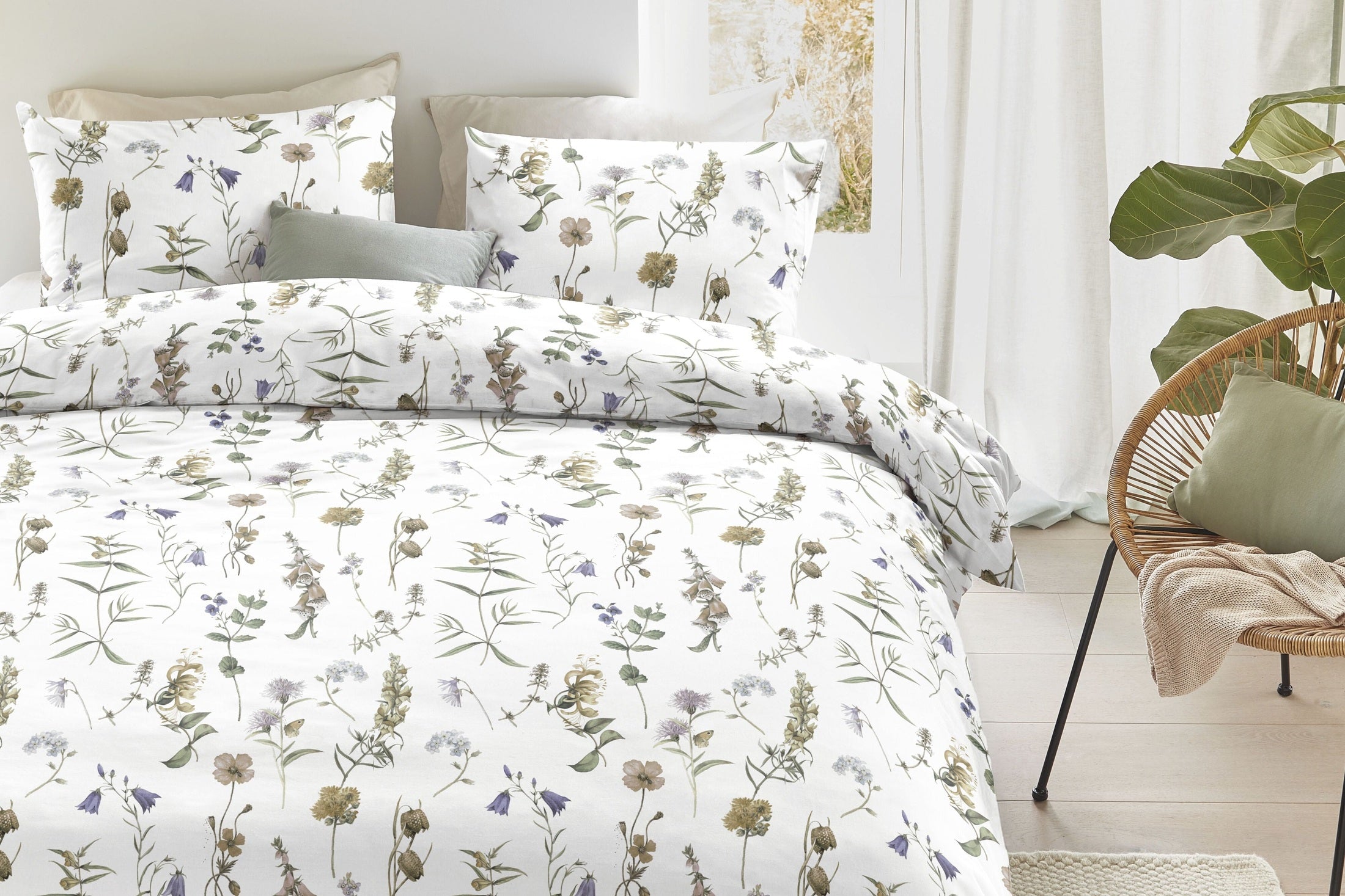 Marjolein Bastin Dekbedovertrek Katoen Purity Pastel