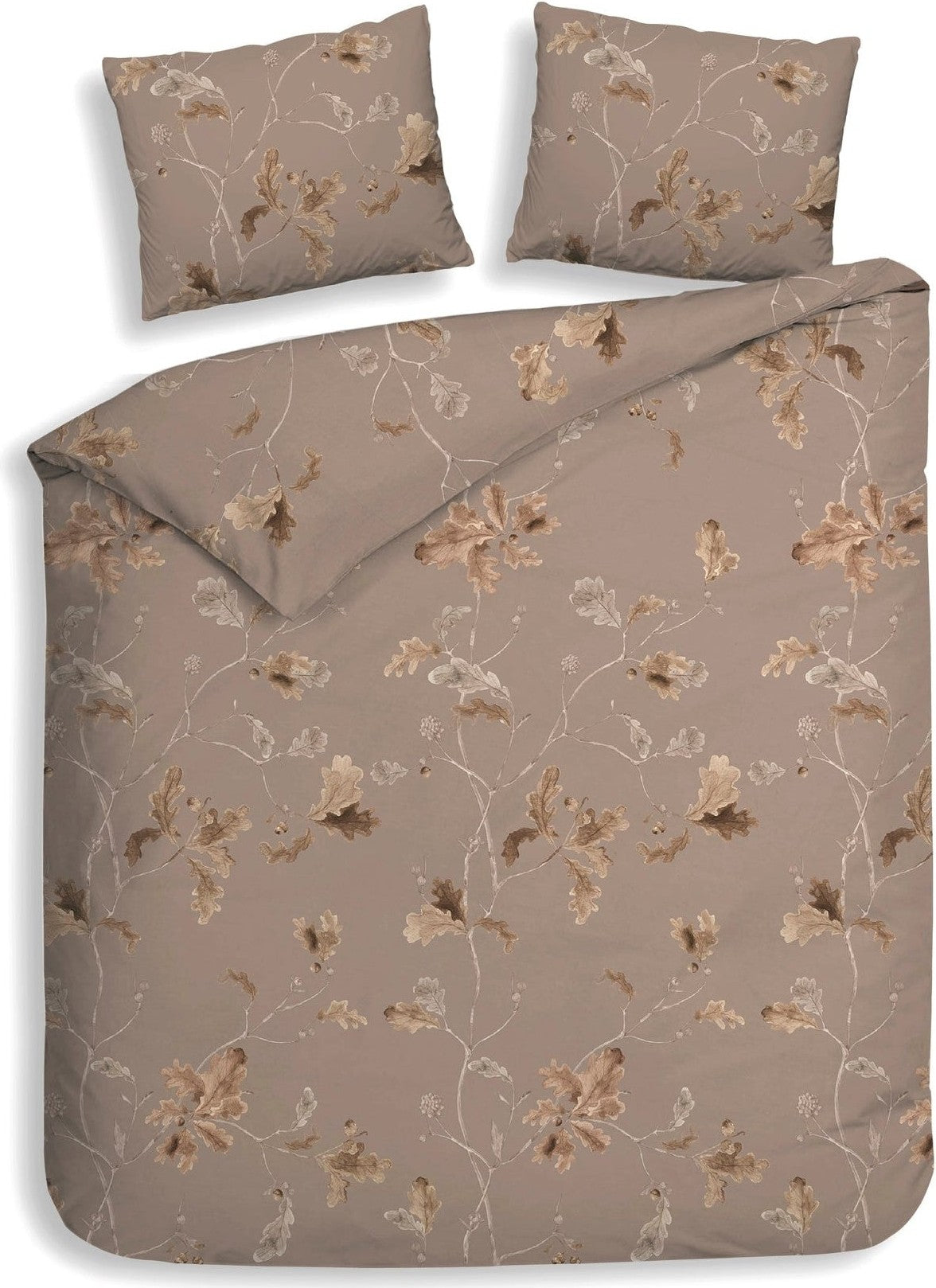 Heckettlane Dekbedovertrek Flanel Bronco Brown