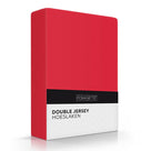 Romanette hoeslaken double jersey rood