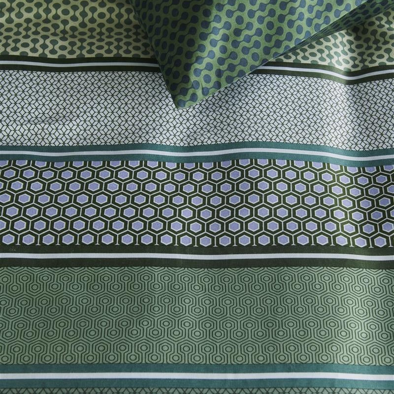 Bettwäschehouse Bettbezug Tencel Romeo Blau Grün