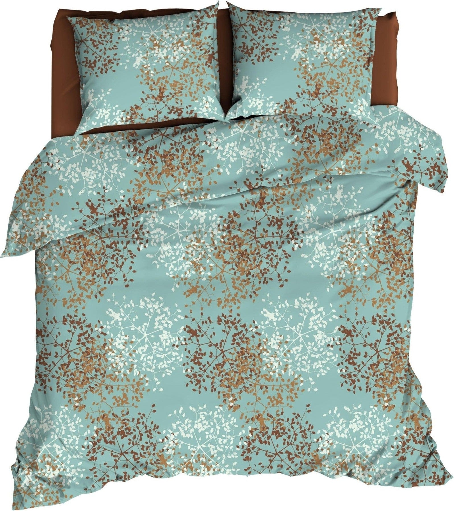 Dekbedovertrek Satijn Bellini Taupe - Bedtextielonline.be