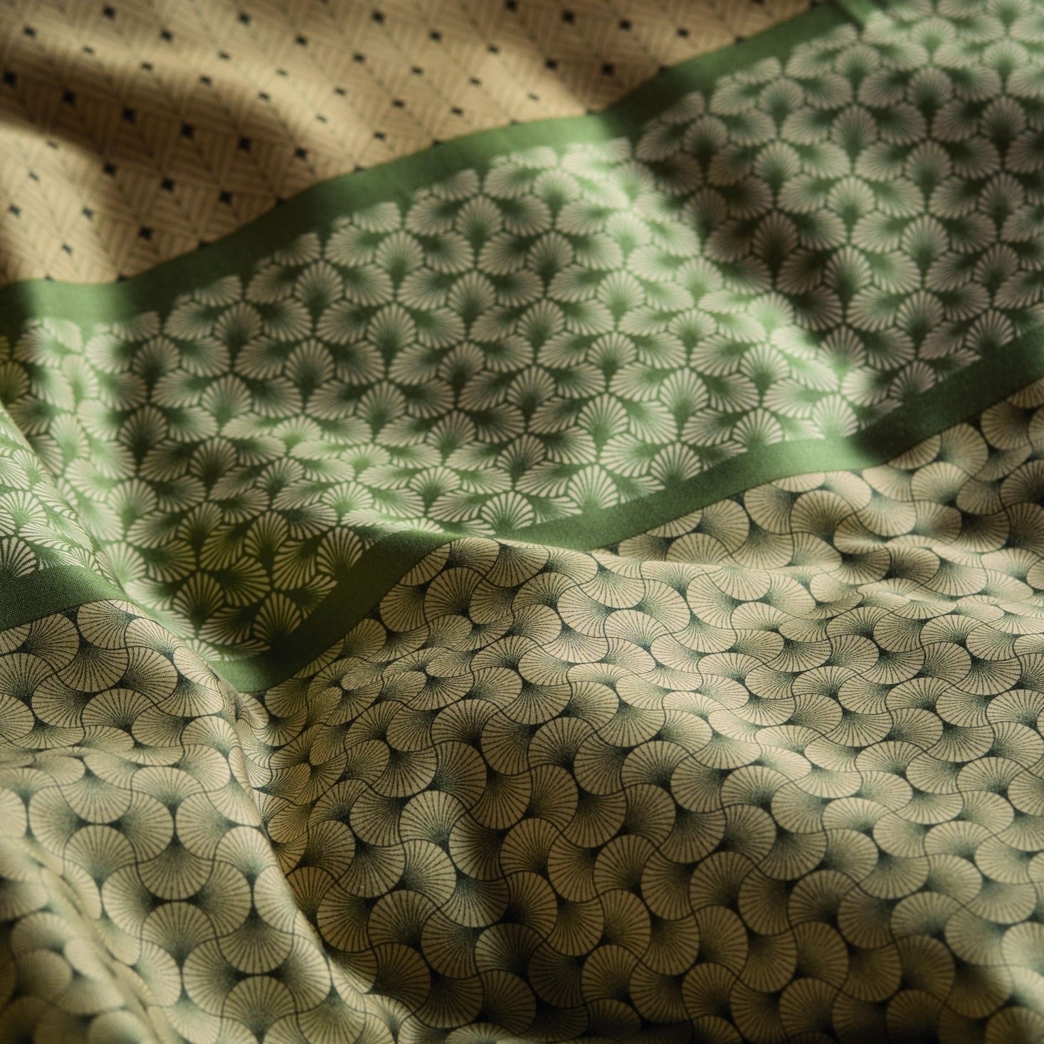 Beddinghouse Dekbedovertrek Lyocell Carter Groen