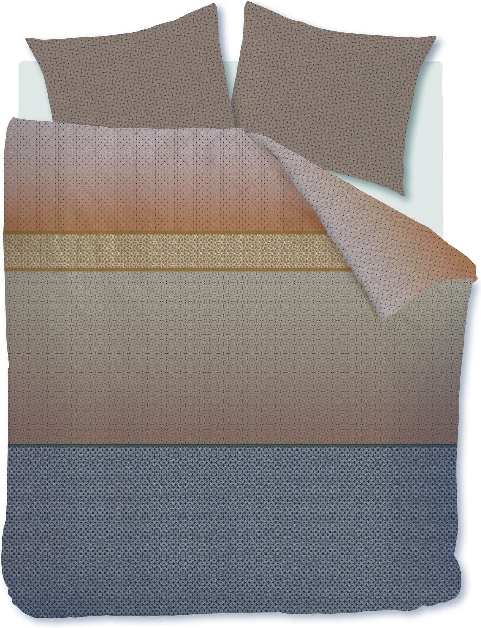 Beddinghouse Dekbedovertrek Lyocell Carter Bruin