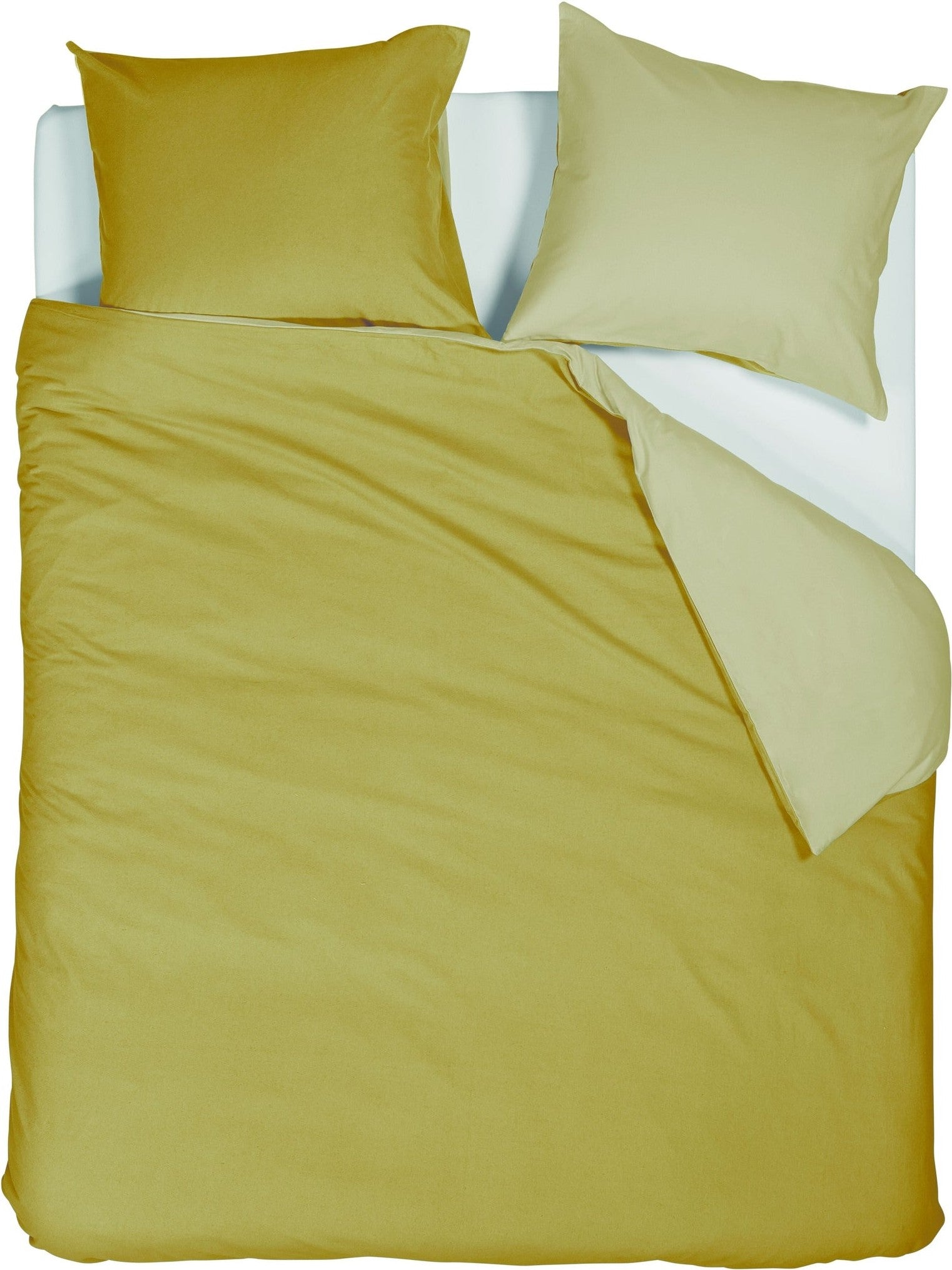 Beddinghouse Dekbedovertrek Flanel Warm Geel