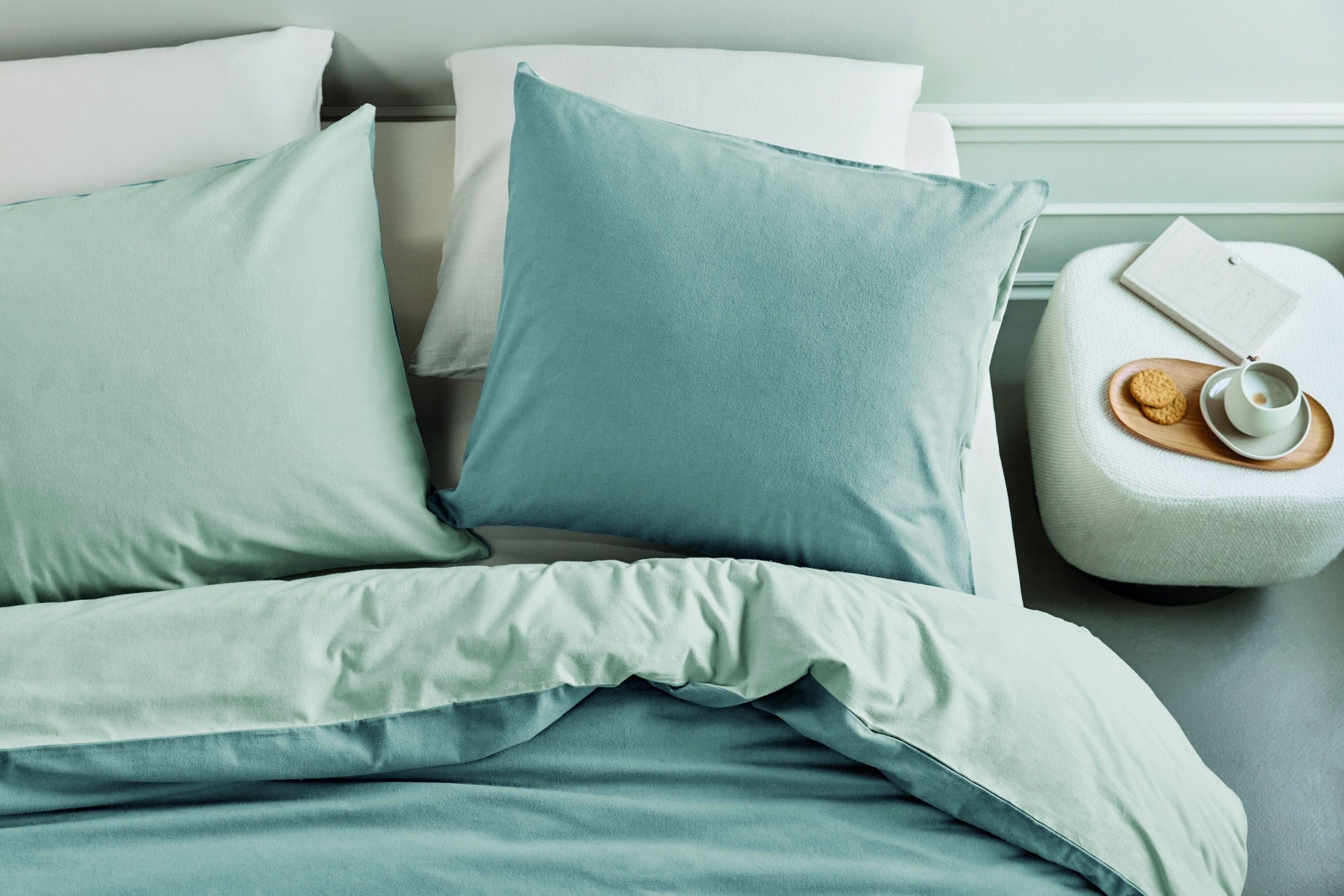 Beddinghouse Dekbedovertrek Flanel Warm Blauw