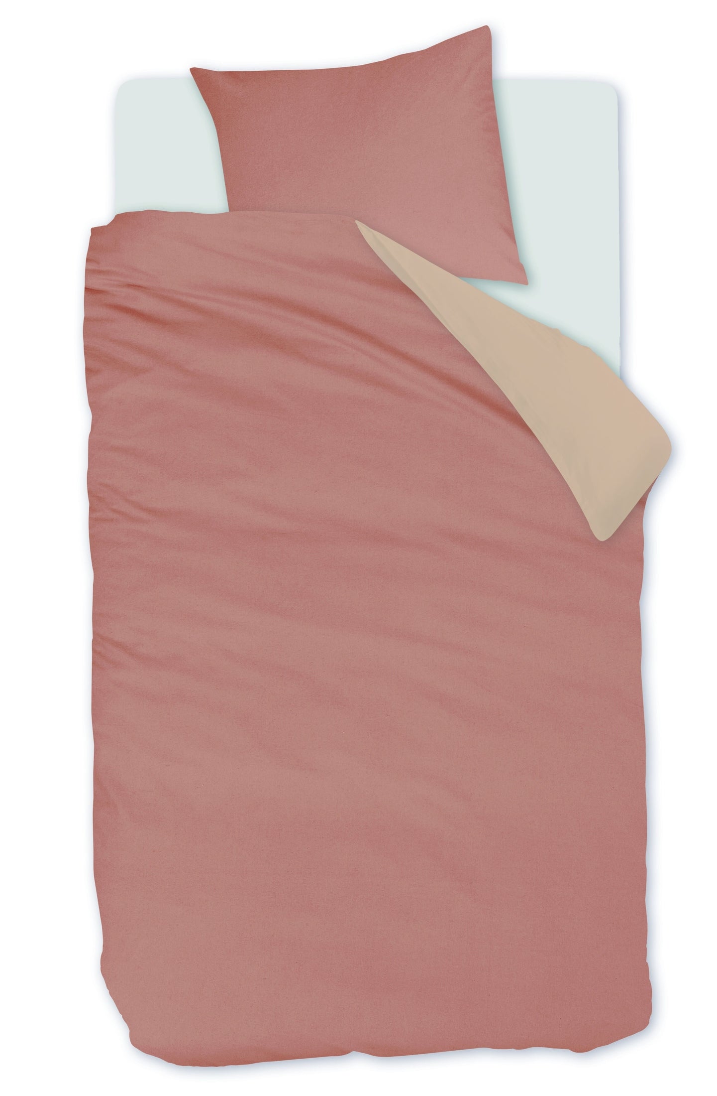 Beddinghouse Dekbedovertrek Flanel Warm Roze