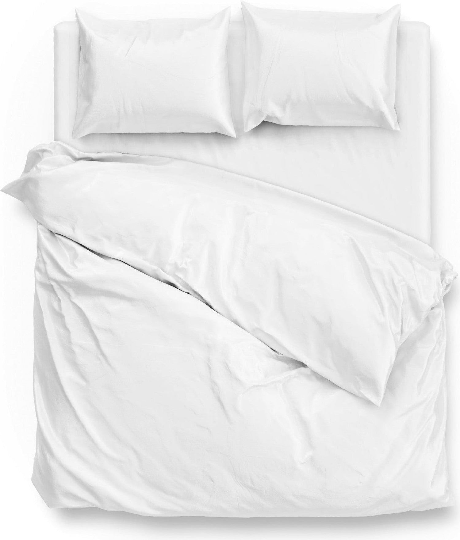 Zo Home Dekbedovertrek Satijn Satinado White