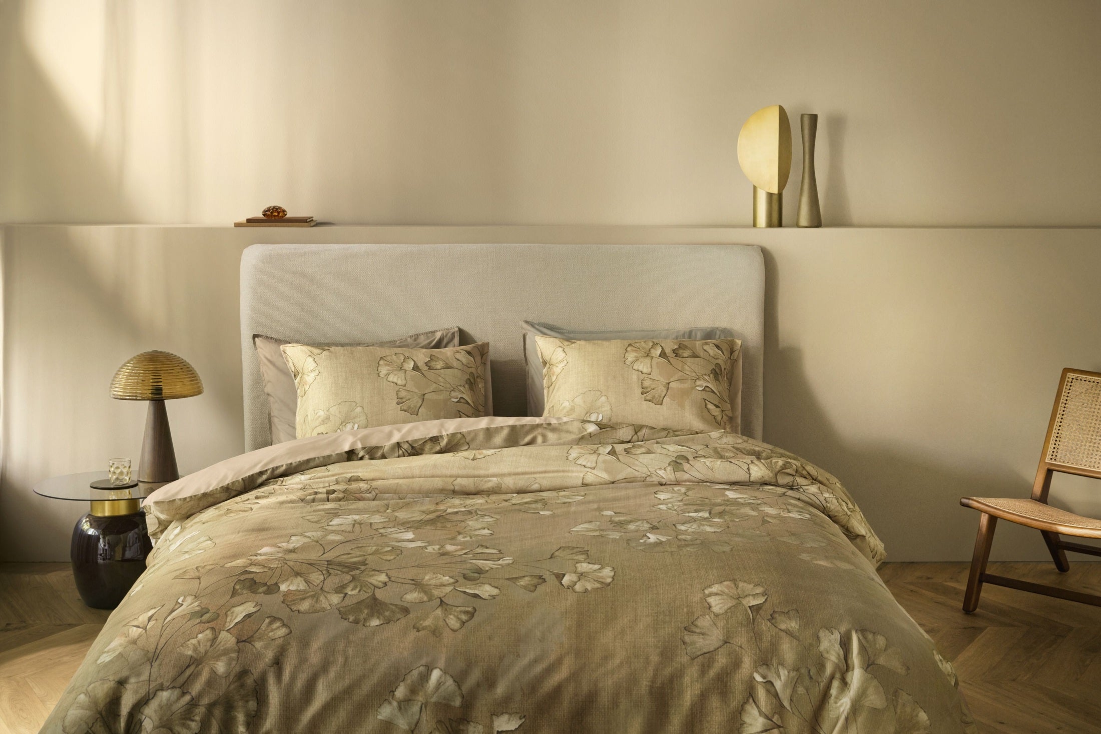 Beddinghouse Dekbedovertrek Lyocell Ainesh - Goud