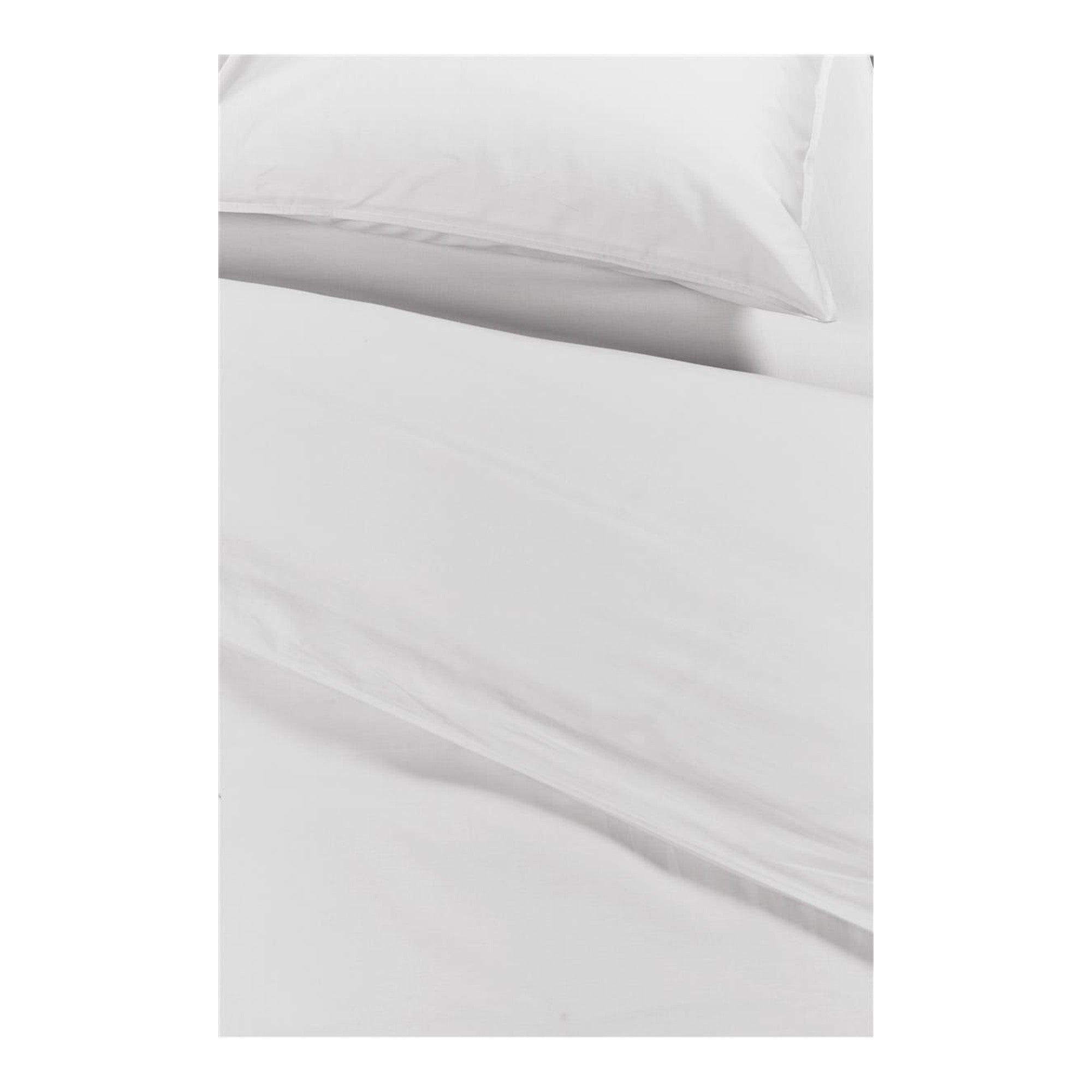 Ambiante dekbedovertrek katoen Cotton uni, wit