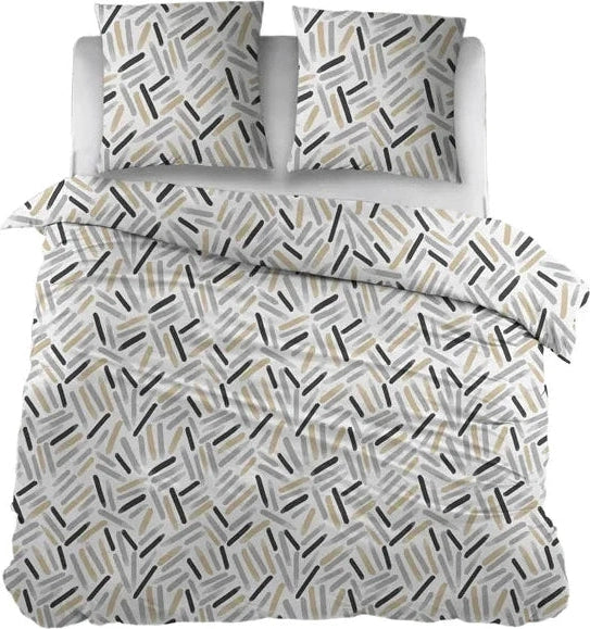 Sleepnight Dekbedovertrek Katoen Anouk Grey