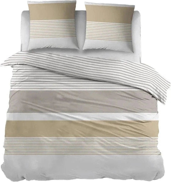 Sleepnight Dekbedovertrek Katoen Audrey Grey