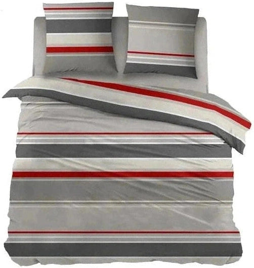 Sleepnight Lakenset Flanel Basha Rood