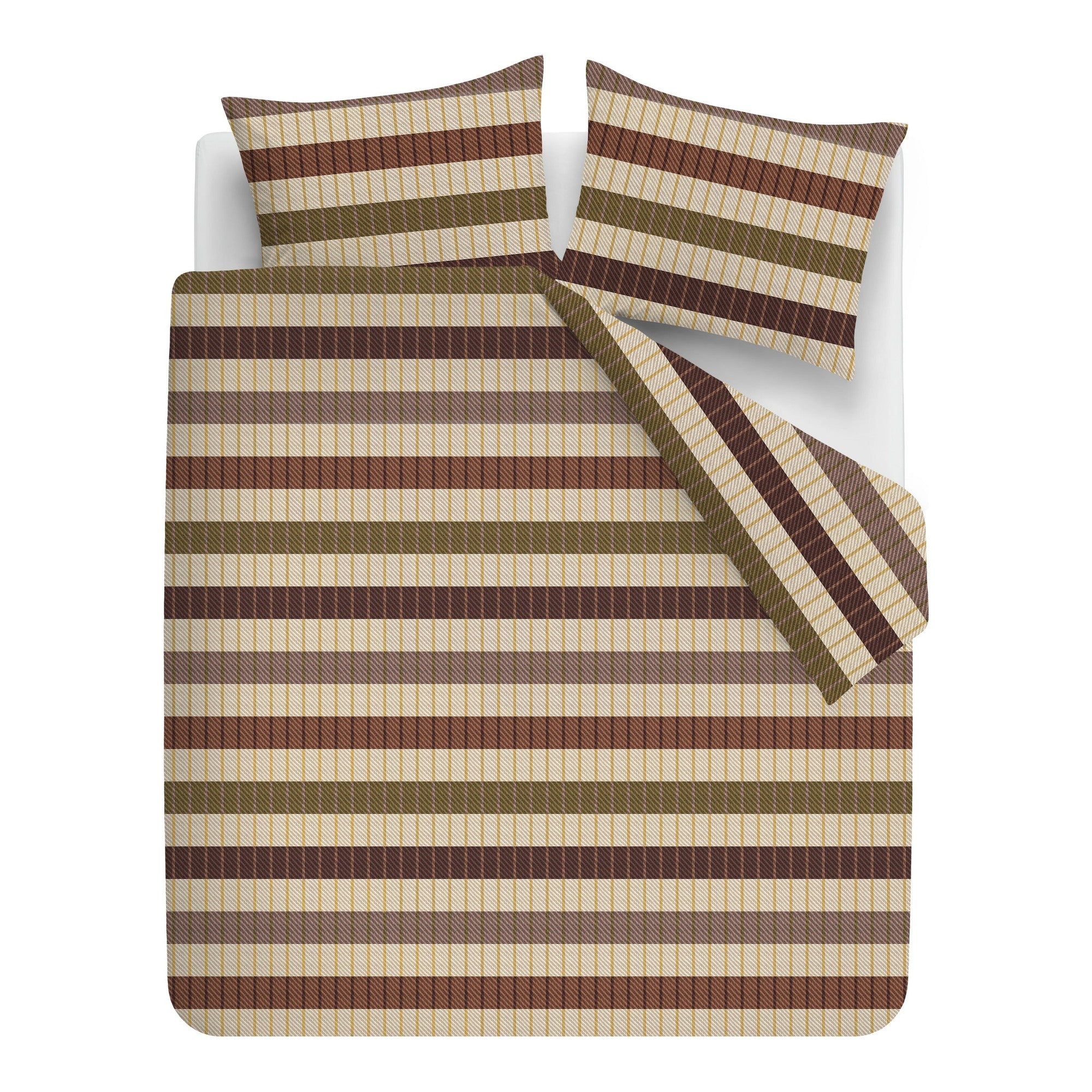 Beddinghouse dekbedovertrek flanel Bo Terra