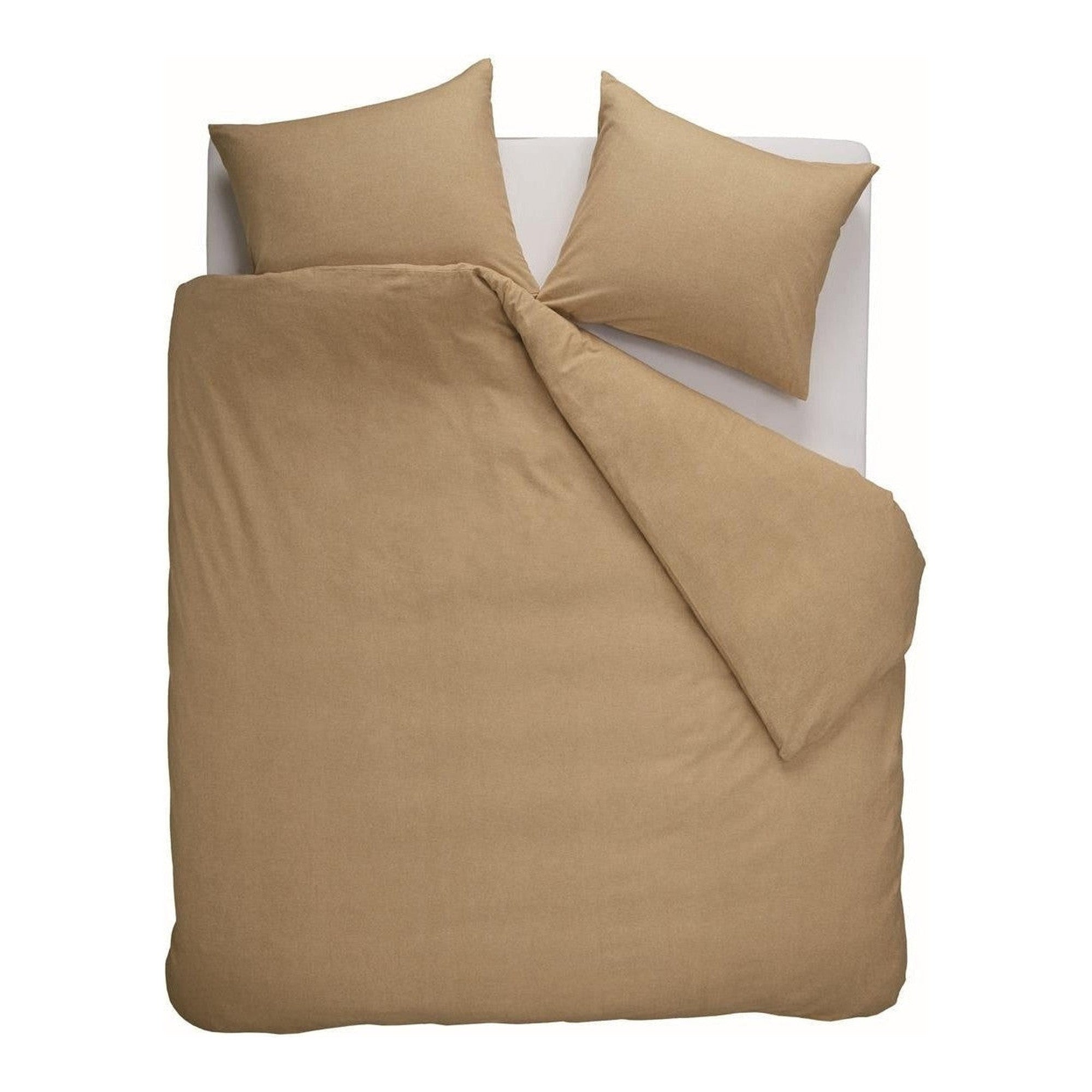 Beddinghouse dekbedovertrek flanel Frost Gold